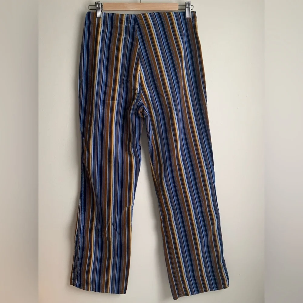 Mary-Kate and Ashley Y2K Velveteen Striped Pants Girls Size 16 - Picture 7 of 11